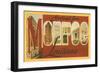 Greetings from Monroe, Louisiana-null-Framed Art Print