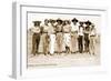 Greetings from Montana, Cowgirls-null-Framed Art Print