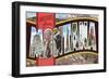 Greetings from Montana-null-Framed Art Print