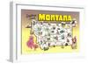 Greetings from Montana-null-Framed Art Print