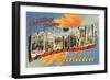 Greetings from Montreal, Canada-null-Framed Art Print