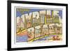 Greetings from Myrtle Beach, South Carolina-null-Framed Premium Giclee Print