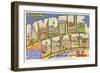 Greetings from Myrtle Beach, South Carolina-null-Framed Art Print