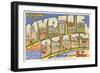 Greetings from Myrtle Beach, South Carolina-null-Framed Art Print