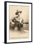 Greetings from Nashville, Singing Cowboy with Guitar-null-Framed Art Print