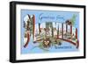 Greetings from Nashville, Tennessee-null-Framed Art Print