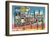 Greetings from Nevada-null-Framed Art Print