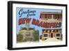 Greetings from New Braunfels, Texas-null-Framed Art Print