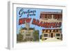 Greetings from New Braunfels, Texas-null-Framed Art Print