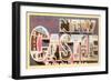 Greetings from New Castle, Pennsylvania-null-Framed Art Print