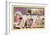 Greetings from New Castle, Pennsylvania-null-Framed Art Print