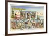 Greetings from New Hampshire-null-Framed Premium Giclee Print