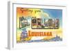 Greetings from New Orleans, Louisiana-null-Framed Art Print