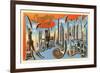 Greetings from New York City, New York-null-Framed Art Print