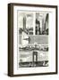 Greetings from New York City, Scenes-null-Framed Art Print