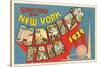 Greetings from New York World's Fair, 1939-null-Stretched Canvas