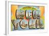 Greetings from New York-null-Framed Art Print