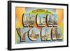 Greetings from New York-null-Framed Art Print