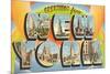 Greetings from New York-null-Mounted Art Print