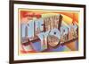 Greetings from New York-null-Framed Art Print