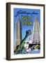 Greetings From New York-Curt Teich & Company-Framed Art Print