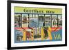 Greetings from Newport News, Virginia-null-Framed Premium Giclee Print