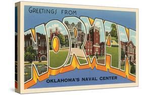 Greetings from Norman, Oklahoma-null-Stretched Canvas