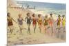 Greetings from Normandy Beach, New Jersey-null-Mounted Premium Giclee Print