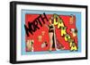 Greetings from North Dakota-null-Framed Art Print