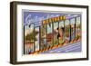 Greetings from Northern Minnesota-null-Framed Art Print