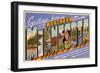 Greetings from Northern Minnesota-null-Framed Art Print