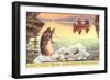 Greetings from Northern Wisconsin-null-Framed Premium Giclee Print