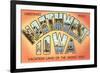 Greetings from Northwest Iowa-null-Framed Premium Giclee Print