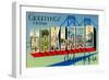 Greetings from Oakland, California-null-Framed Art Print