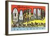 Greetings from Oakland, California-null-Framed Art Print