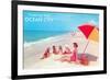 Greetings from Ocean City, New Jersey-null-Framed Art Print