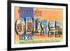 Greetings from Odessa, Texas-null-Framed Premium Giclee Print
