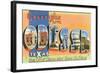 Greetings from Odessa, Texas-null-Framed Art Print