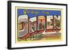 Greetings from Ogden, Texas-null-Framed Art Print