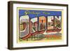 Greetings from Ogden, Texas-null-Framed Art Print