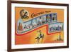 Greetings from Oklahoma City-null-Framed Premium Giclee Print