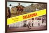 Greetings from Oklahoma, Rodeo Views-null-Framed Art Print