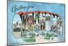 Greetings from Oklahoma Vintage Postcard-null-Mounted Giclee Print