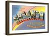 Greetings from Orlando, Florida, the City Beautiful-null-Framed Giclee Print