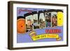 Greetings from Orlando, Florida-null-Framed Art Print