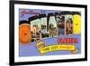 Greetings from Orlando, Florida-null-Framed Art Print