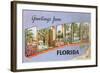 Greetings from Orlando, Florida-null-Framed Art Print