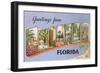 Greetings from Orlando, Florida-null-Framed Art Print