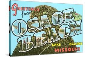 Greetings from Osage Beach, Missouri-null-Stretched Canvas