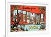 Greetings from Ottumwa, Iowa-null-Framed Giclee Print